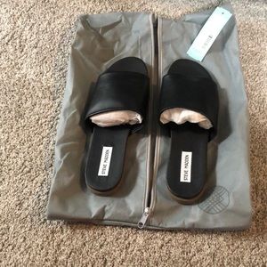 Steve Madden Clipp Leather Slide Sandal